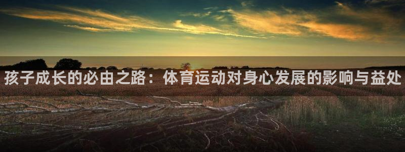 vsport体育官方正版app集团简介:孩子成长的必由之路: